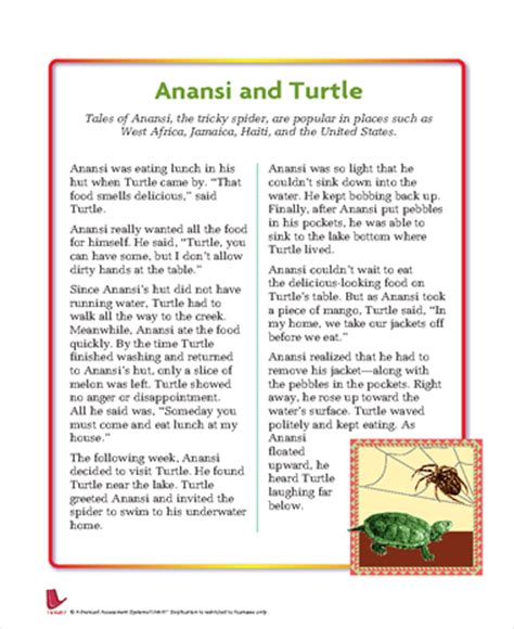Printable Anansi Stories